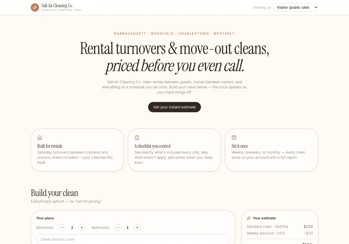 CleanSlate website